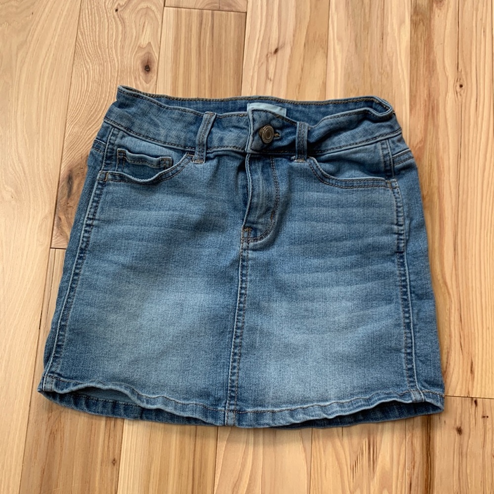 Girls Size 8 Denim Skirt